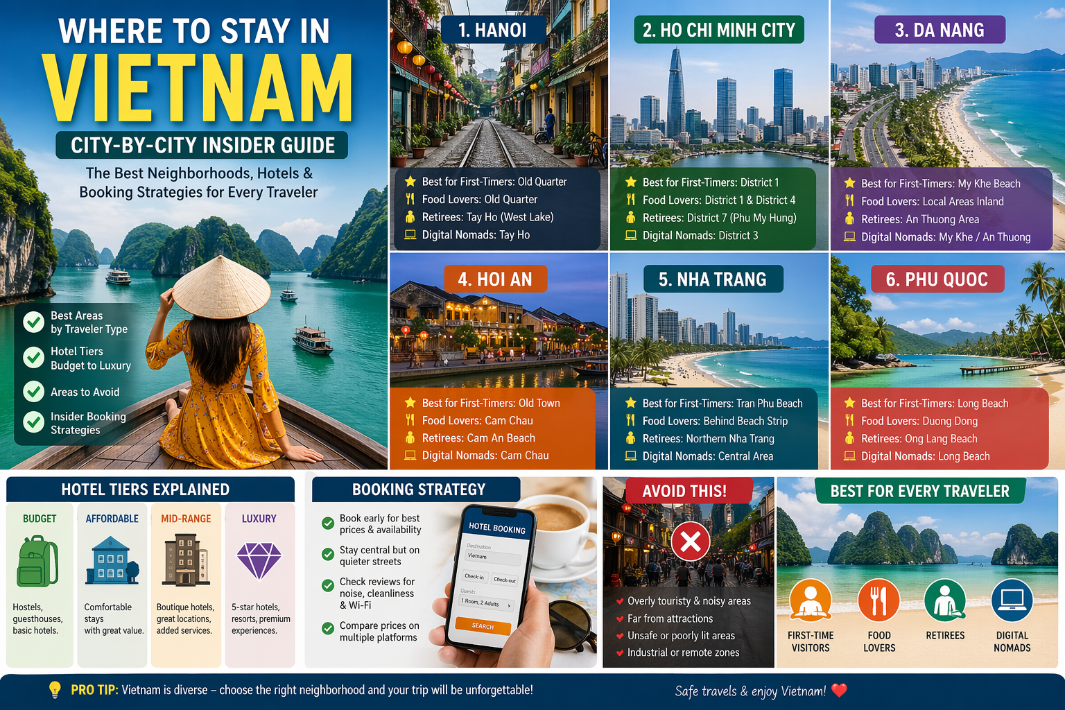Where to Stay in Vietnam